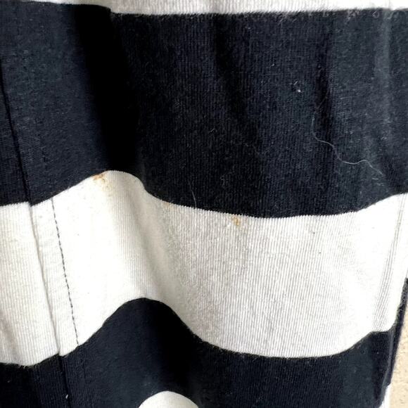 Knot Sisters Logan Braided Waist Jersey Maxi Dress Women Small Striped Nautical - Picture 12 of 14